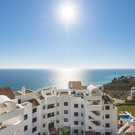 Apartamento Vista Mar Frontal Con Parking Torrox Kültér fotó