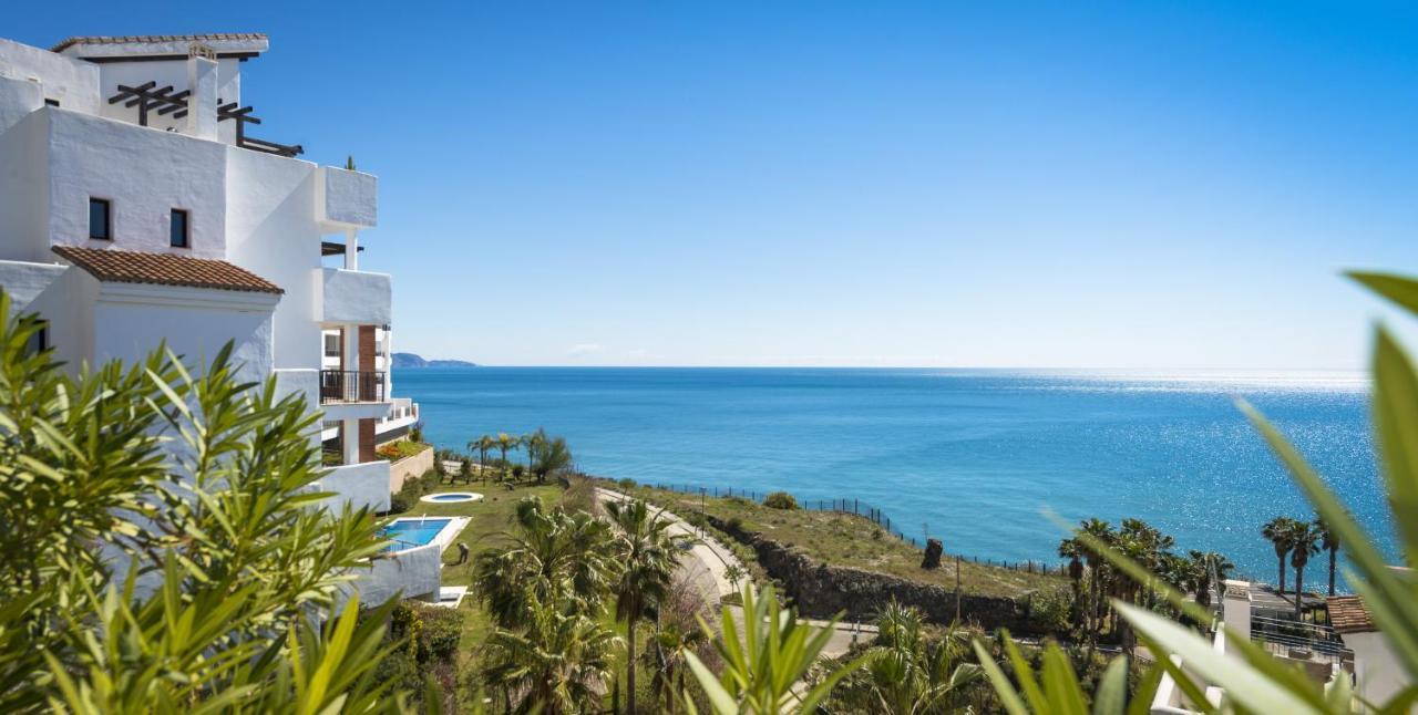 Apartamento Vista Mar Frontal Con Parking Torrox Kültér fotó