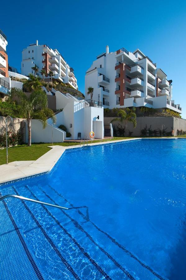 Apartamento Vista Mar Frontal Con Parking Torrox Kültér fotó